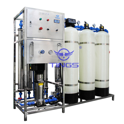 De minimineraalwaterinstallatie zuivert watermachine 1000lph aan 2000lph